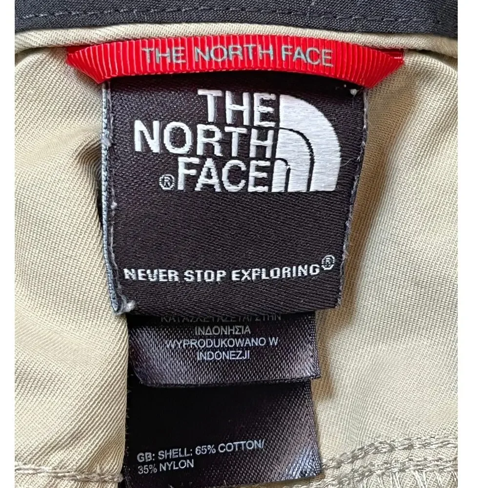The North Face Men’s Size 32 Tan Relaxed Fit Hiking Shorts Outdoor Activewear